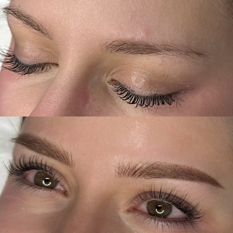 Powder Brows Vorher Nachher